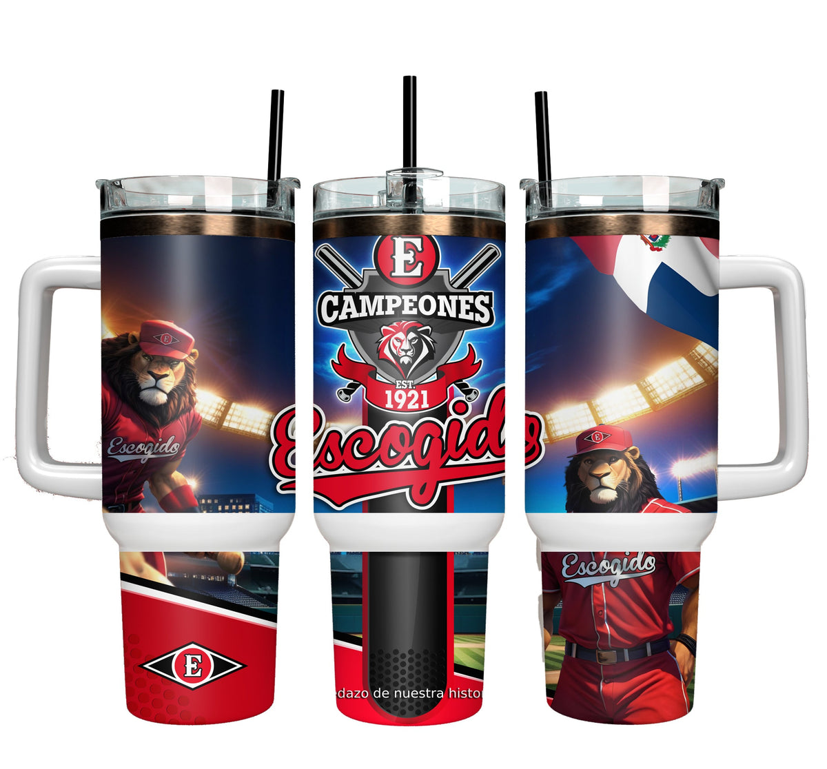 Tumbler 20 y 40 oz Leones Del Escogido