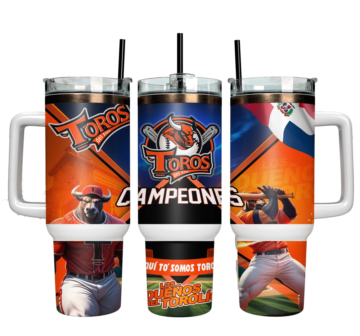 Tumbler 20 y 40 oz Toros Del Este