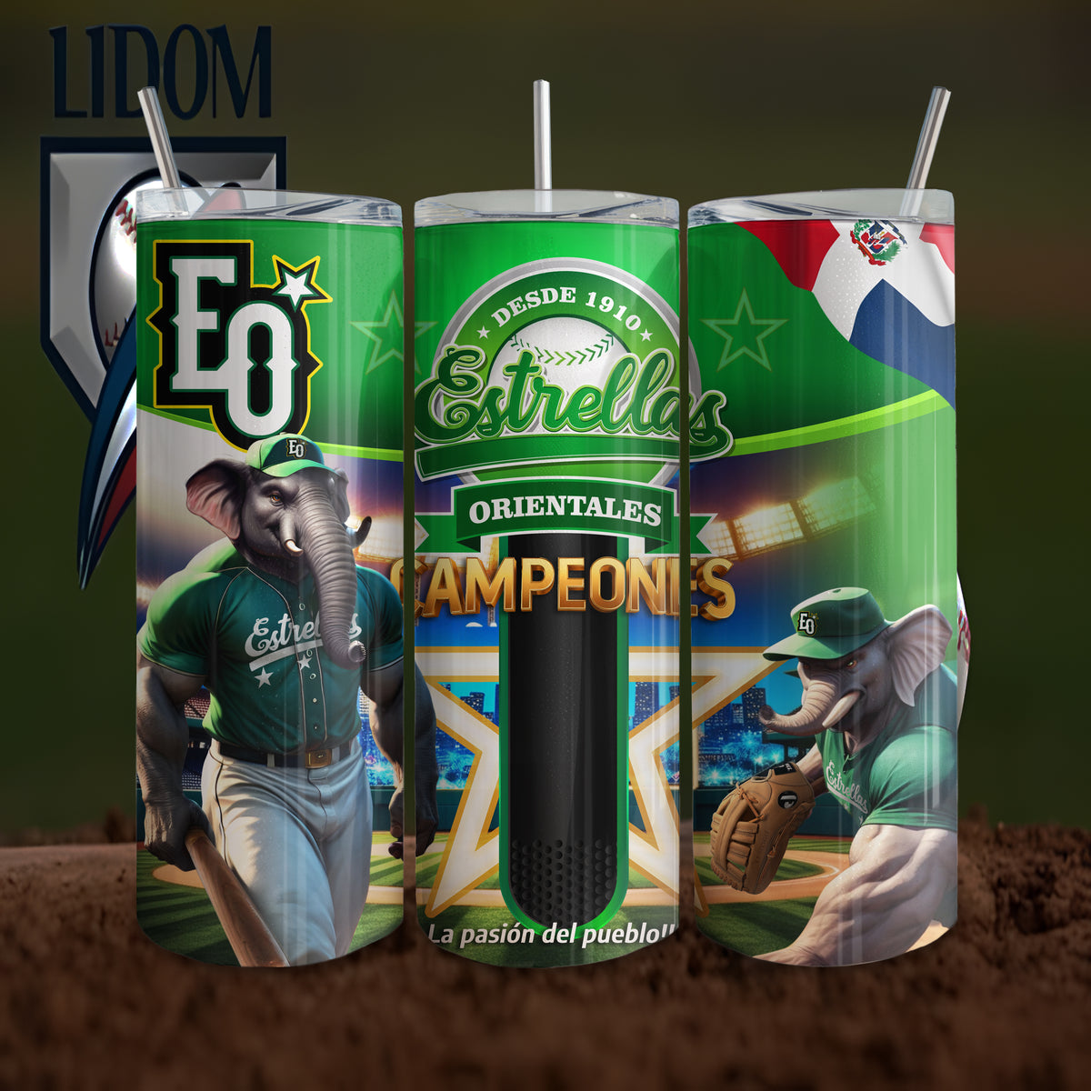 Tumbler 20 y 40 oz Estrellas Orientales