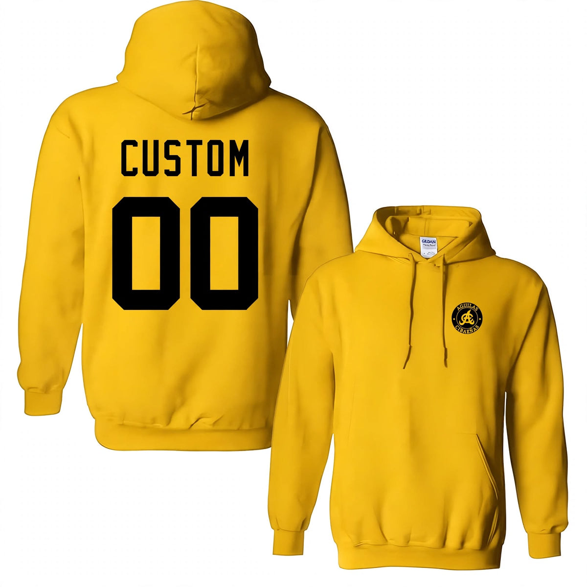 Hoodie Aguilas Cibaeñas Personalizada