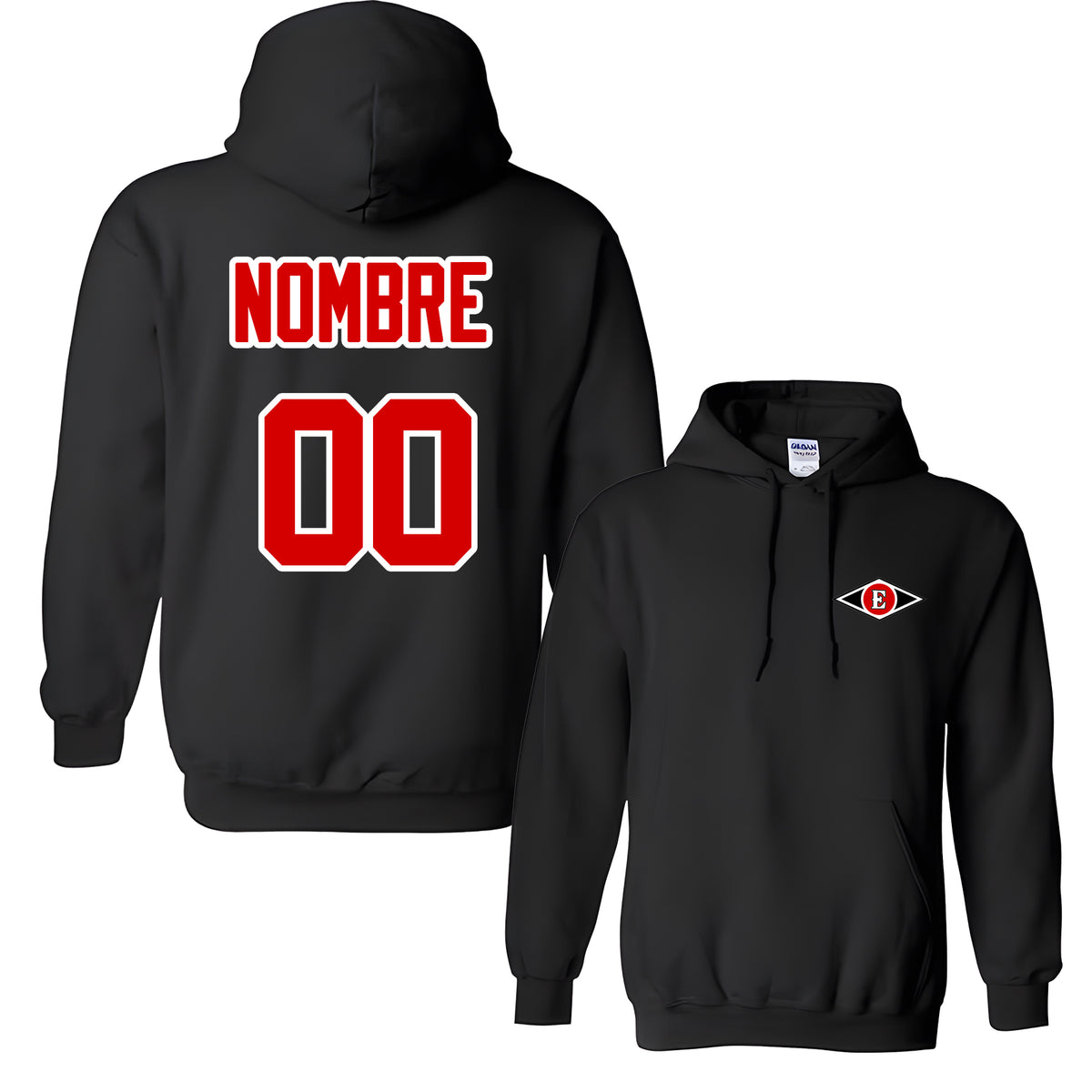 Hoodie Leones Del Escogido Personalizada